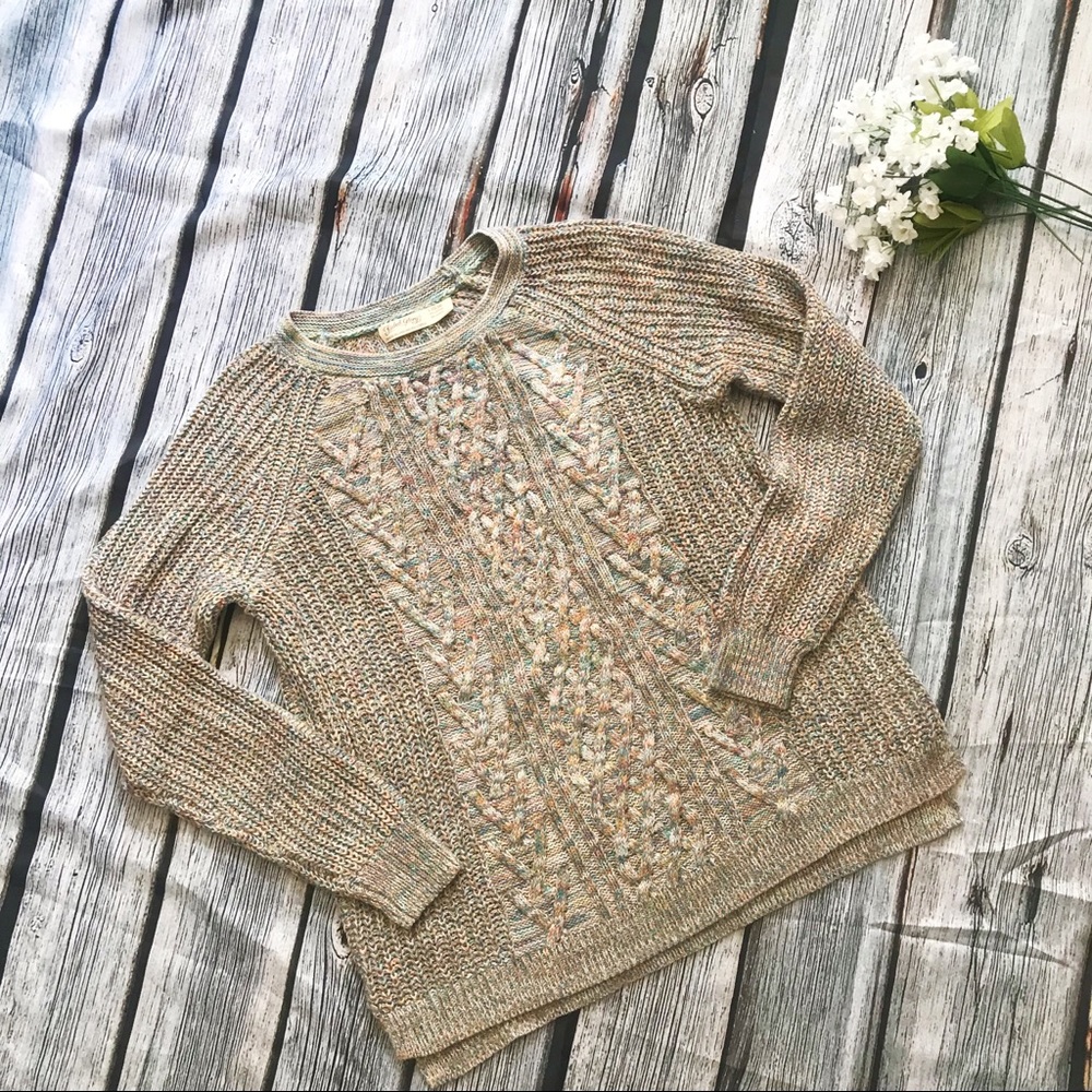 Chunky knit sweater